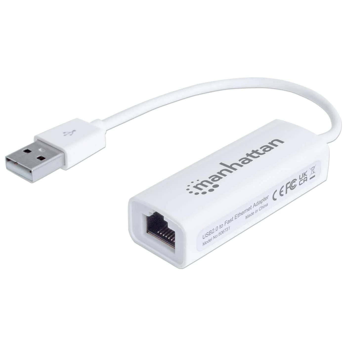 Tarjeta de Red USB - Ethernet MANHATTAN 506731